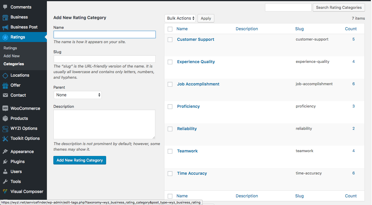 ratings-categories